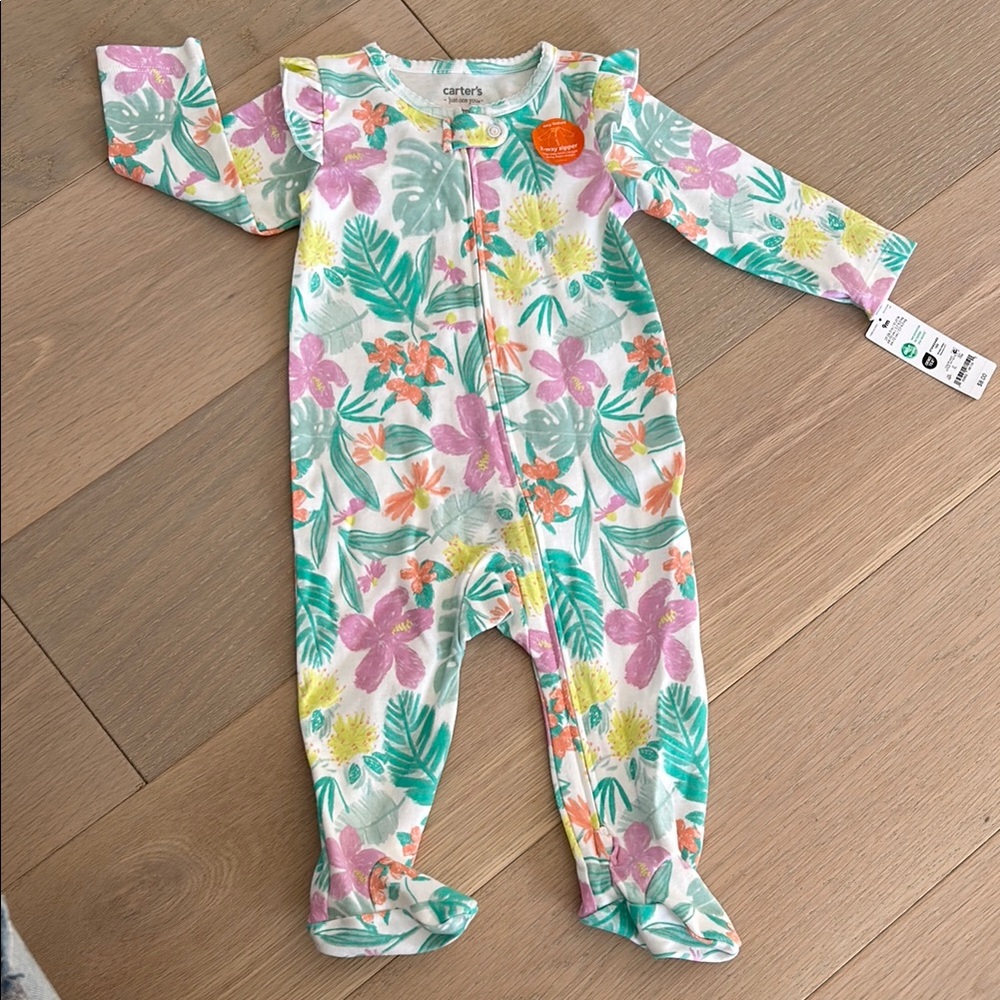 Carter's Floral Baby Onesie